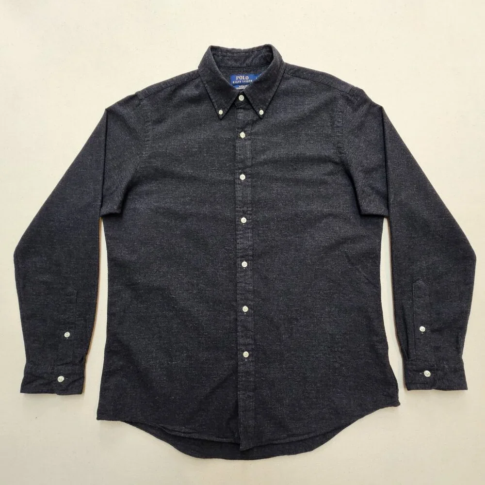 Polo Ralph Lauren Performance Flannel Classic Fit Button Down L